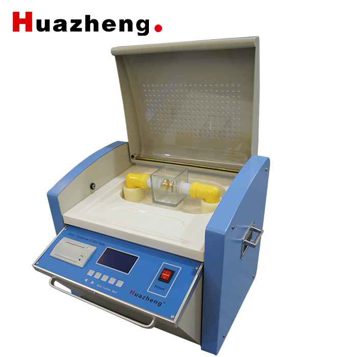Buyer Feedback - Practical Operation Site of HZJQ-1 Transformer Insulation Oil Bdv Tester