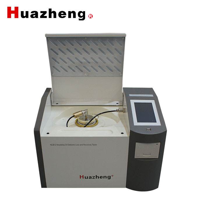 HZJD-2 Insulating Oil Dielectric Loss And Resistivity Tester Insulating Oil Dissipation Factor Tester Transformer Oil Dielectric Analyser