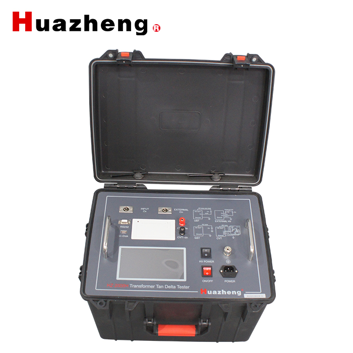 HZ-2000H Transformer Tan Delta Tester Transformer Tan Delta Analysis Machine Capacitance And Tan Delta Meter