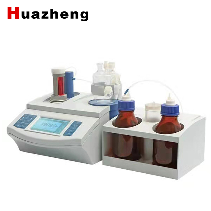 HZ1220 Karl Fischer Titrator Karl Fischer Ppm Moisture Content Analysis Transformer Oil  Moisture Content Test Apparatus