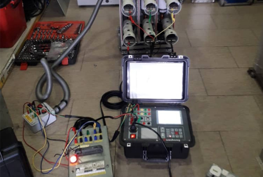 Buyer Feedback - Practical Operation Site of Circuit Breaker Characteristic Analyzer